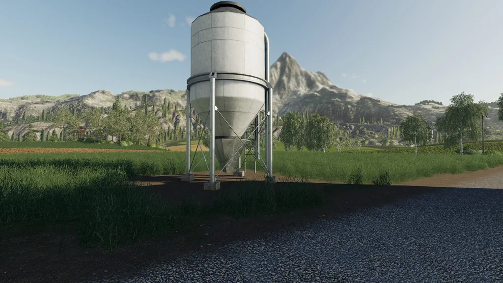 Big Supplies Silo By Kovacs V1.0 FS22 FS22 Mod Free Download