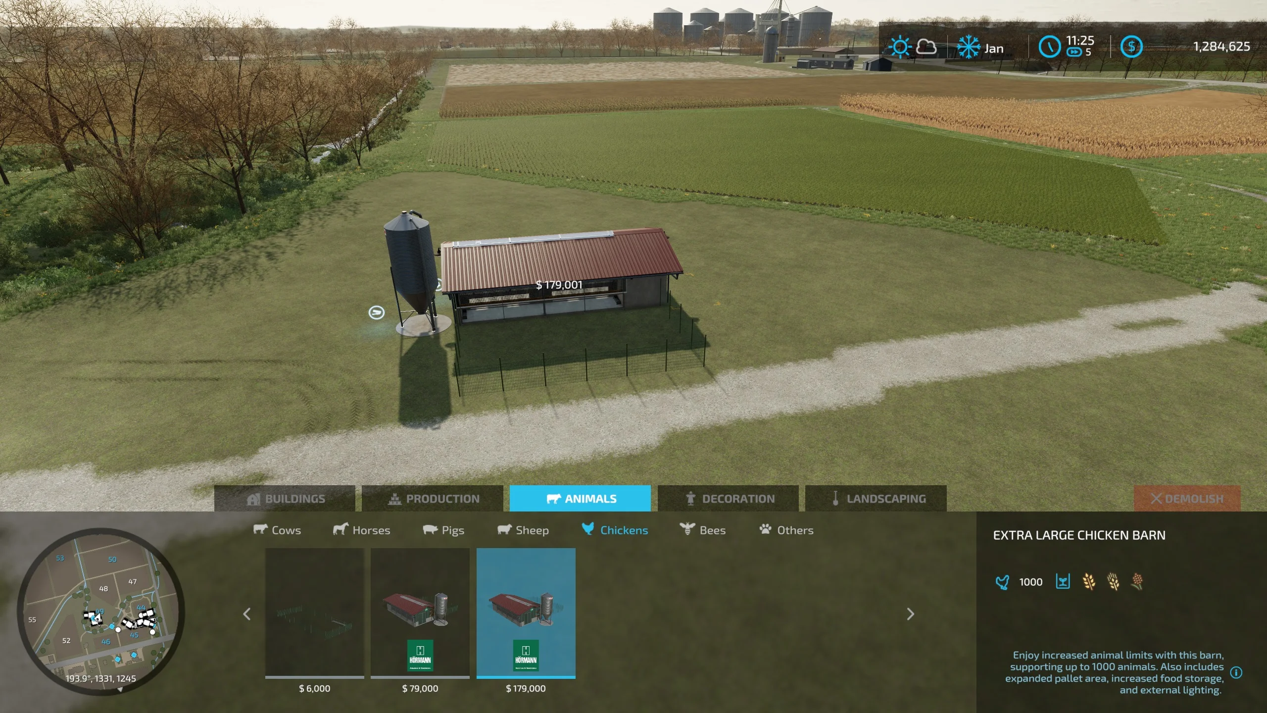 Extra Large Chicken Barn V1.0.0.1 FS22 FS22 Mod Free Download