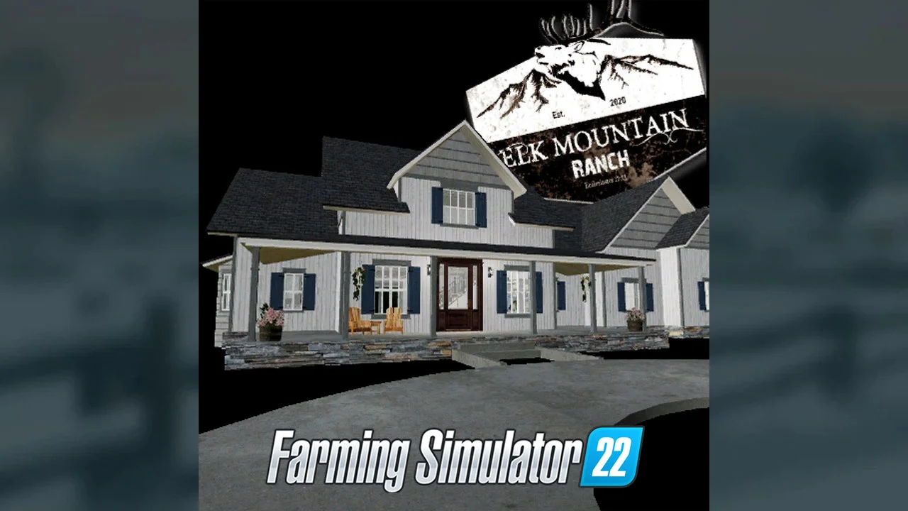 Farm stile House V1.0 FS22 FS22 Mod Free Download