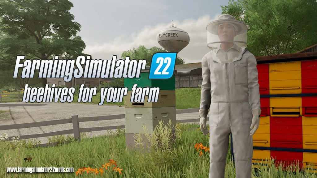Farming Simulator 22 beehives for your farm FS22 Mod Free Download