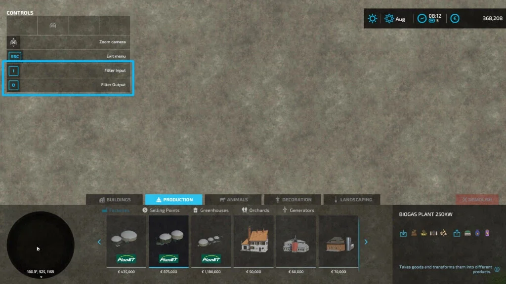 Filter Shop Productions v1.0 FS22 FS22 Mod Free Download