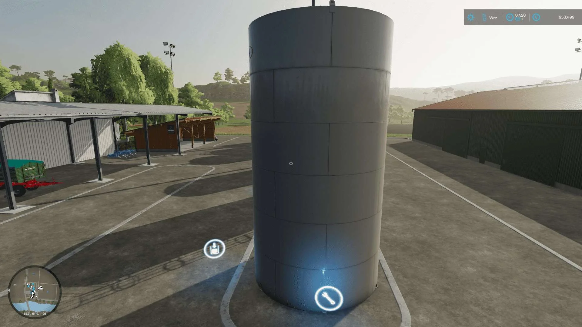 Herbicide Flat Bottom Tank 1630 v1.0 FS22 FS22 Mod Free Download
