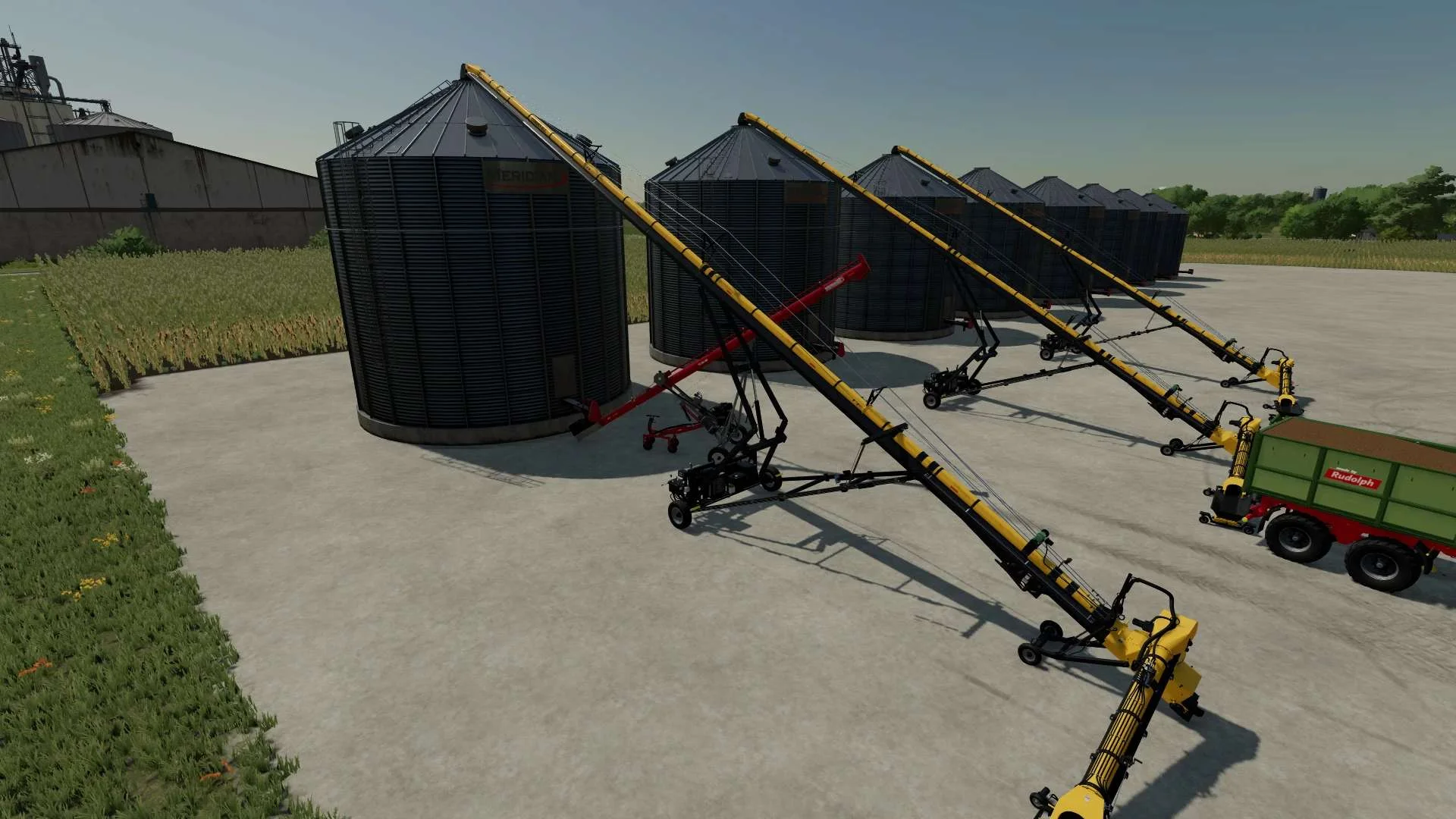 One crop meridian silo v1.0 FS22 FS22 Mod Free Download