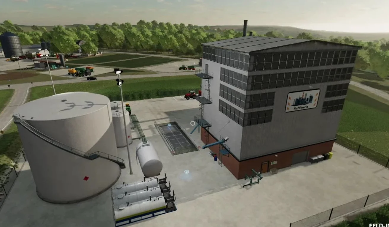 Refinery Diesel production v1.0 FS22 FS22 Mod Free Download