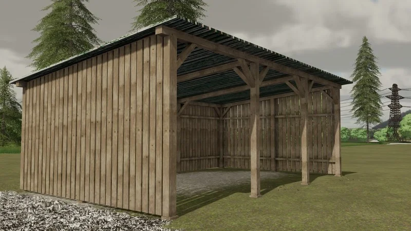 Small Shelter V1.0 FS22 FS22 Mod Free Download