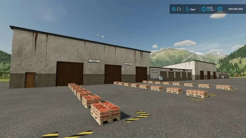 Strawberry storage v1.0 FS22 FS22 Mod Free Download