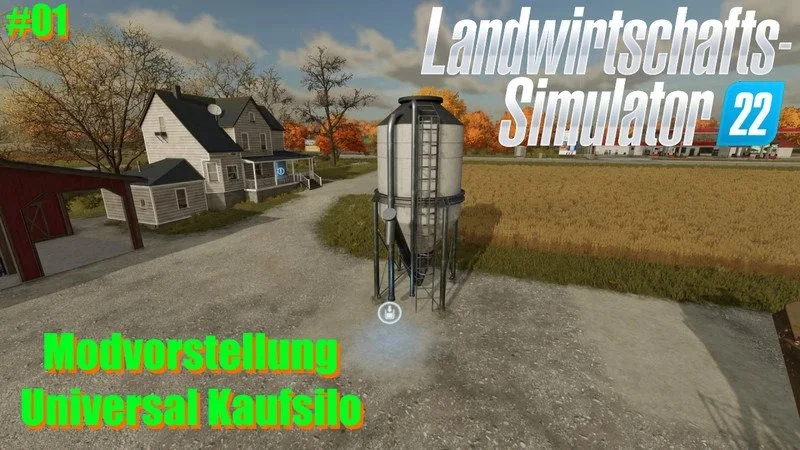 Universal Purchase Silo v2.5 FS22 FS22 Mod Free Download