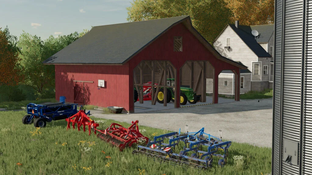 US Workshop v1.0 FS22 FS22 Mod Free Download