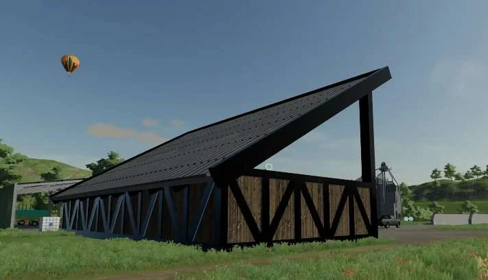 Vehicle shelter v1.0 FS22 FS22 Mod Free Download