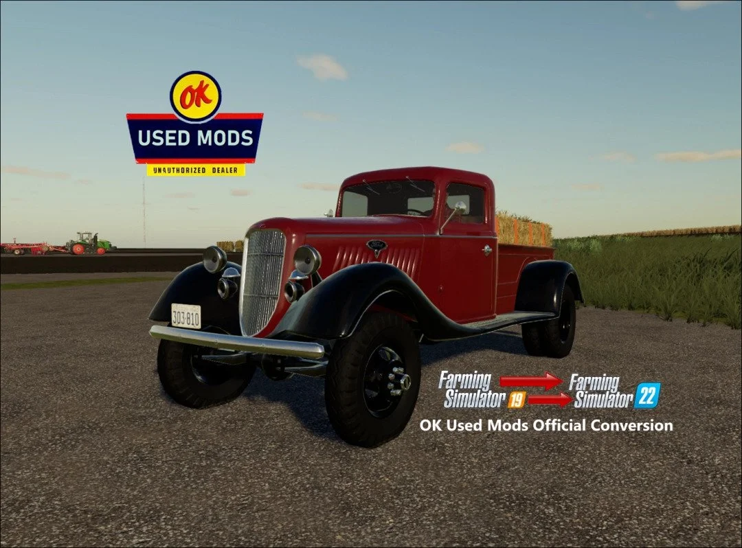 1935 Ford Truck Dually v1.0 FS22 FS22 Mod Free Download
