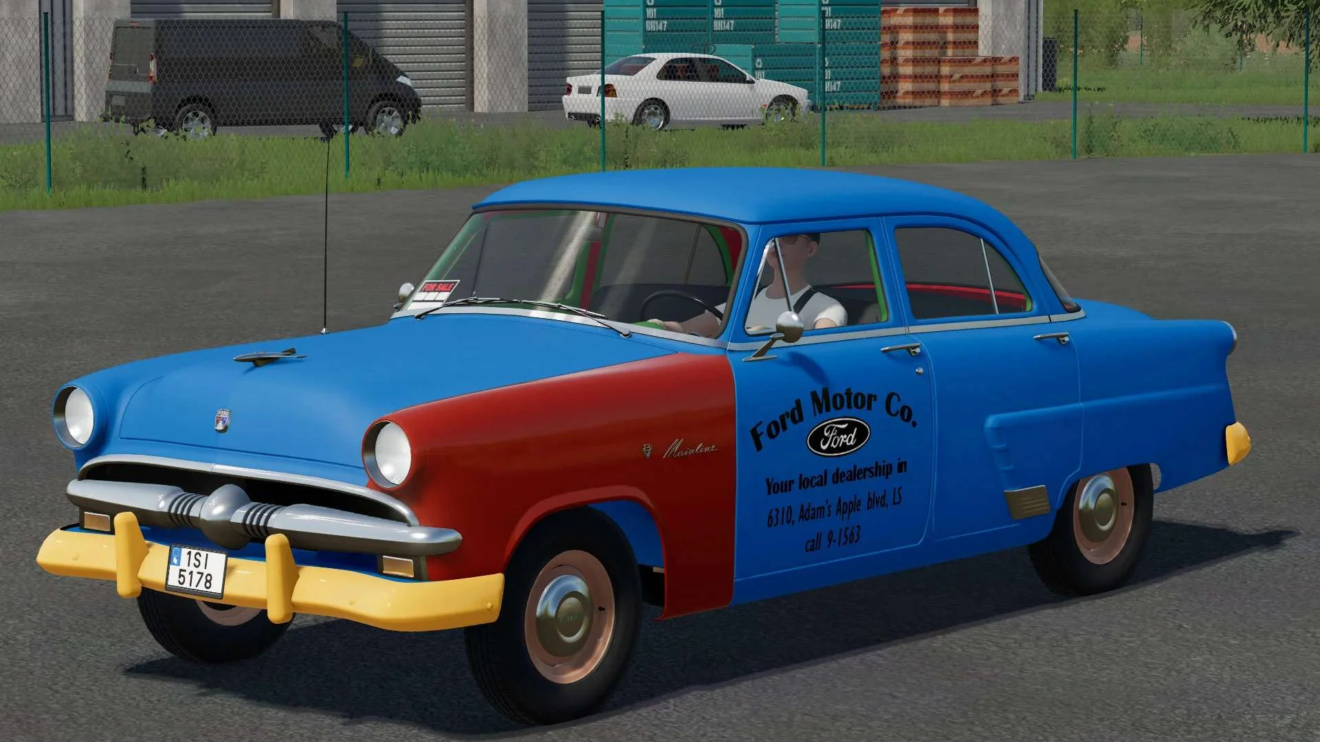 1952-53 Ford Mainline v1.0.0.1 FS22 FS22 Mod Free Download