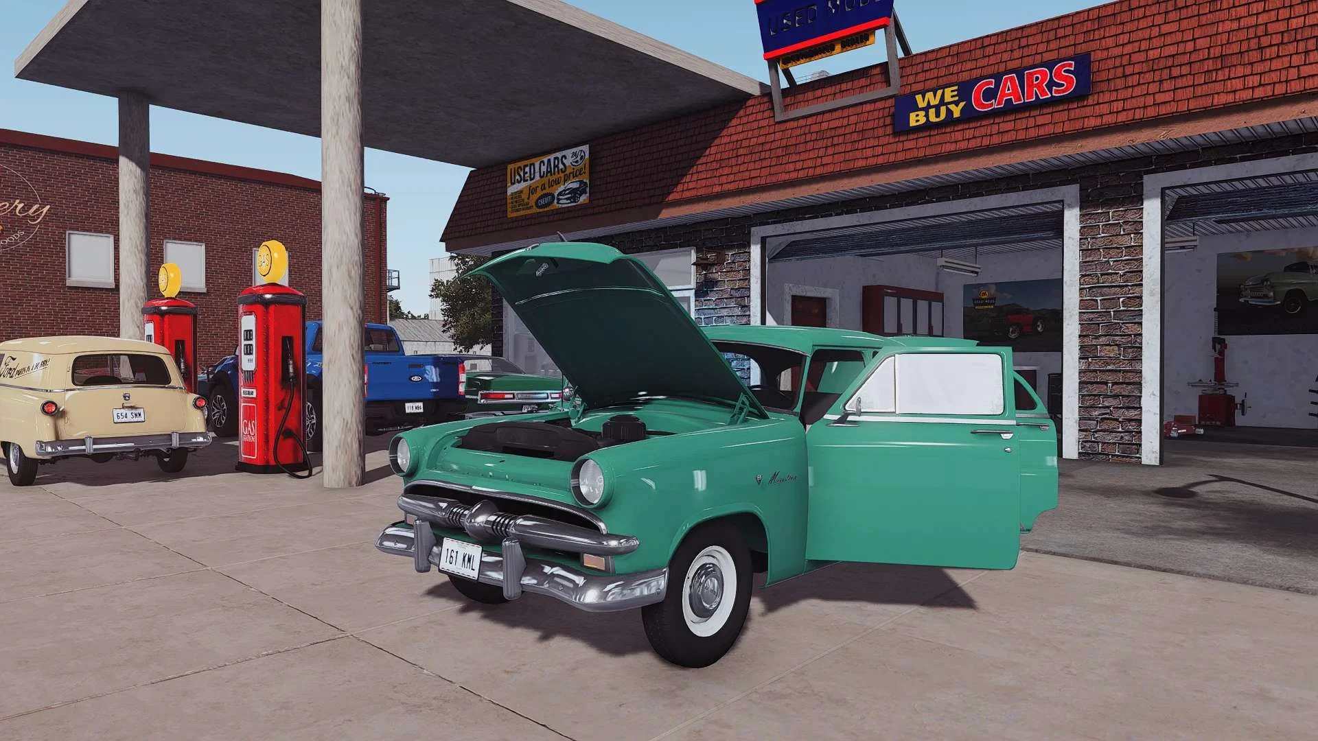 1952-53 Ford Mainline v1.0 FS22 FS22 Mod Free Download