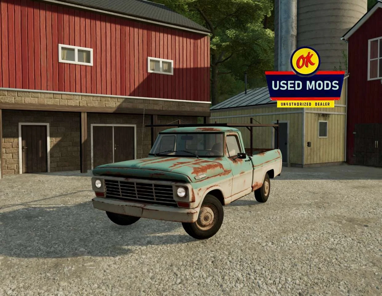 1967 Rusty Ford Truck v1.0 FS22 FS22 Mod Free Download