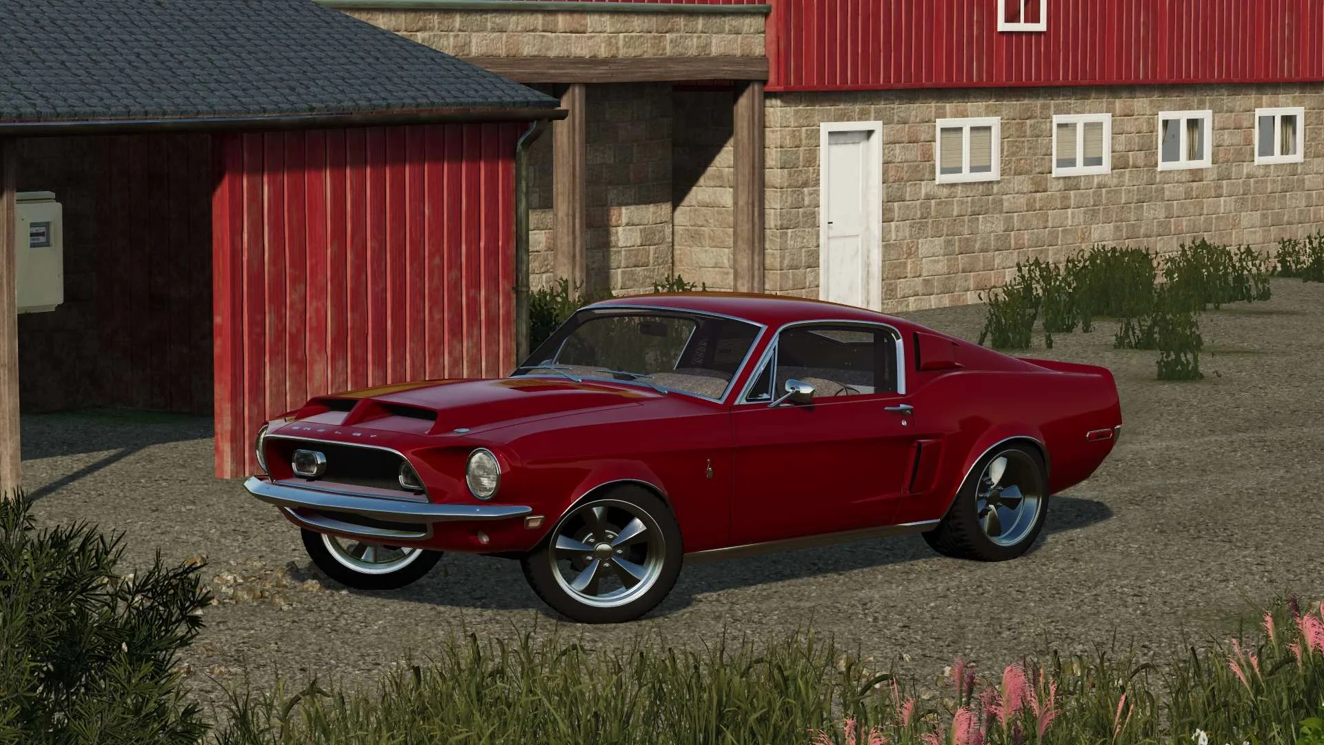 1968 Ford Shelby GT500 v1.0 FS22 FS22 Mod Free Download