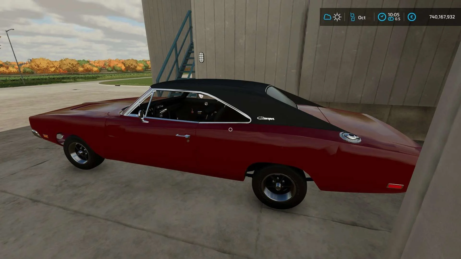 1969 Dodge Charger v1.0 FS22 FS22 Mod Free Download