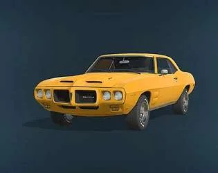 1969 Pontiac Firebird Trans Am v1.0 FS22 FS22 Mod Free Download