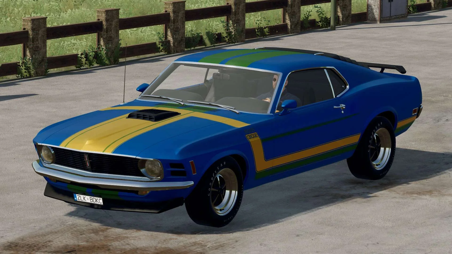 1970 Ford Mustang 302 LP v1.0 FS22 FS22 Mod Free Download