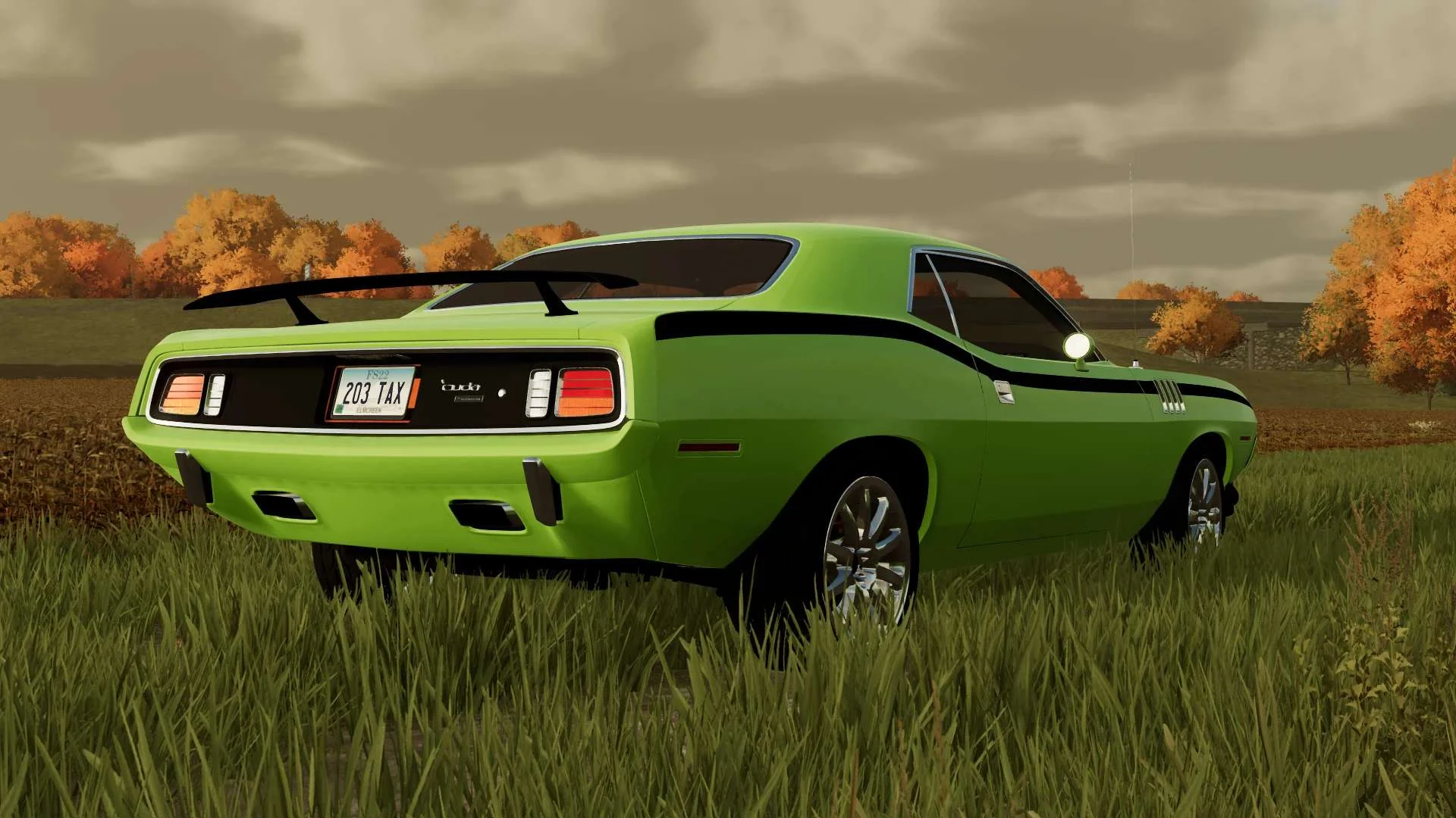 1971 Plymoth Cuda v1.0 FS22 FS22 Mod Free Download