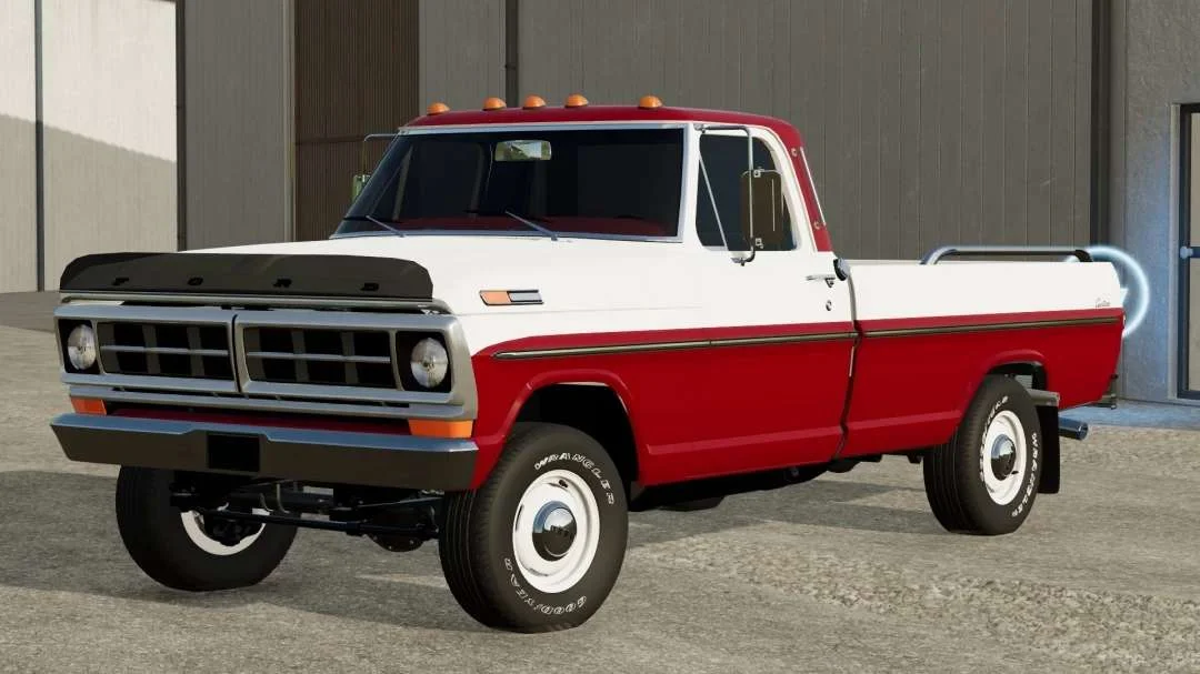 1972 Ford F100 Series v1.0 FS22 FS22 Mod Free Download