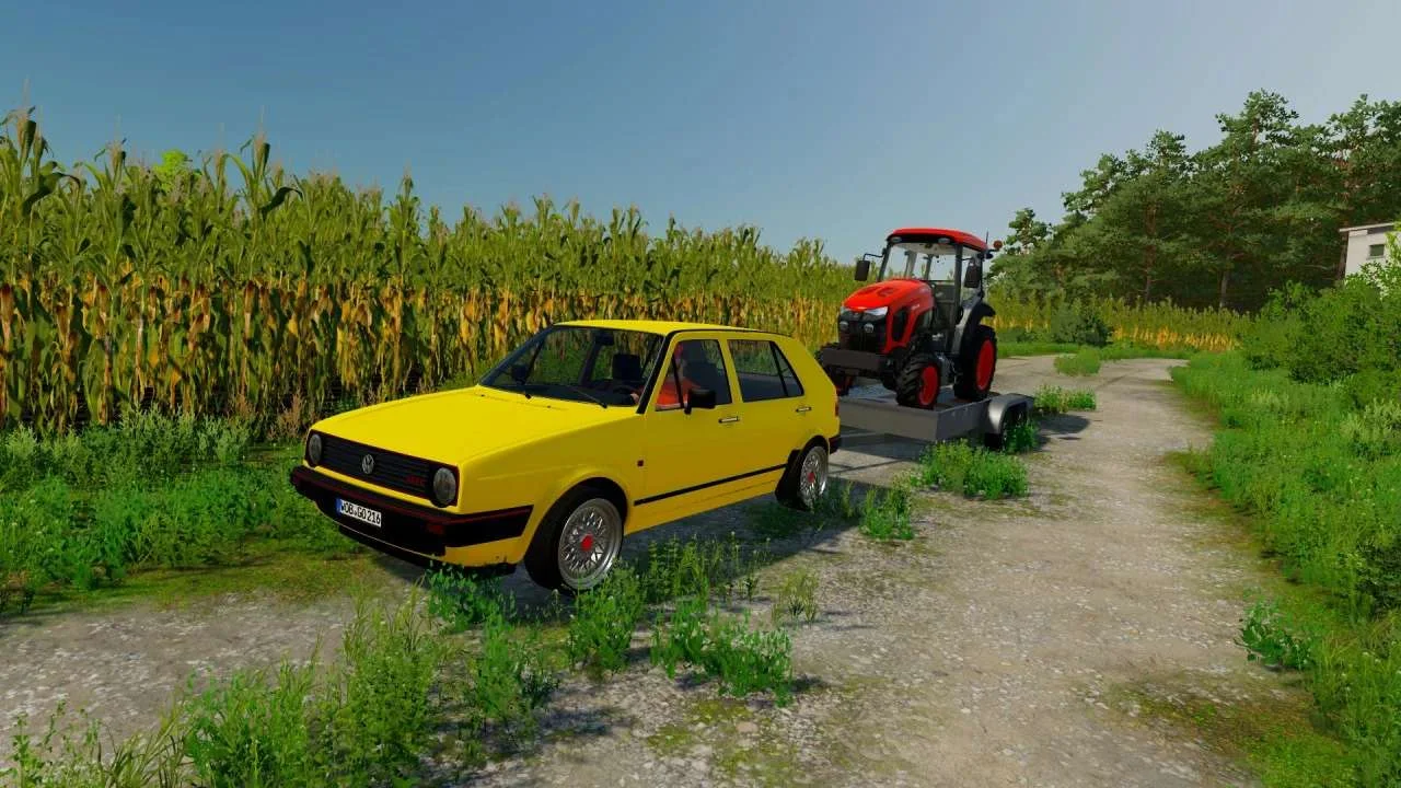 1983 Volkswagen Golf MK II GTI 16V v1.0 FS22 FS22 Mod Free Download