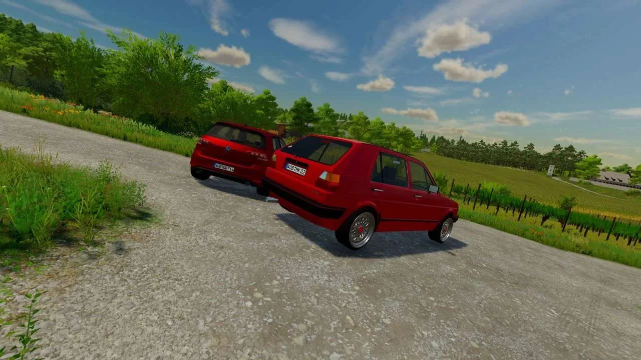 1983 Volkswagen Golf MK II GTI 16V v1.1 FS22 FS22 Mod Free Download