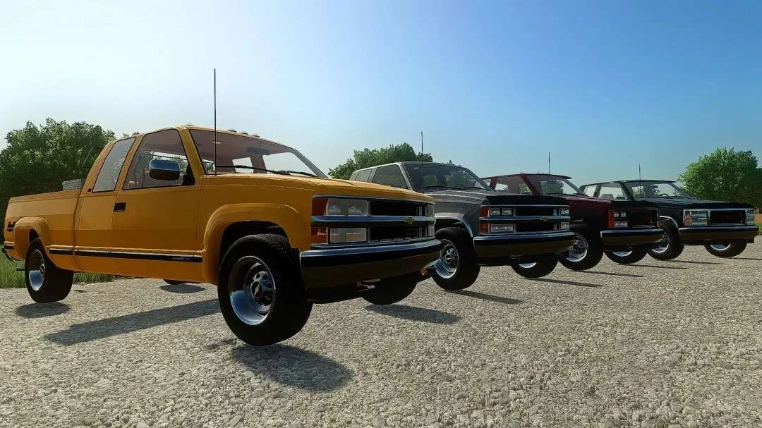 1988-1998 Chevy/GMC 2500 Extended Cab v1.0 FS22 FS22 Mod Free Download