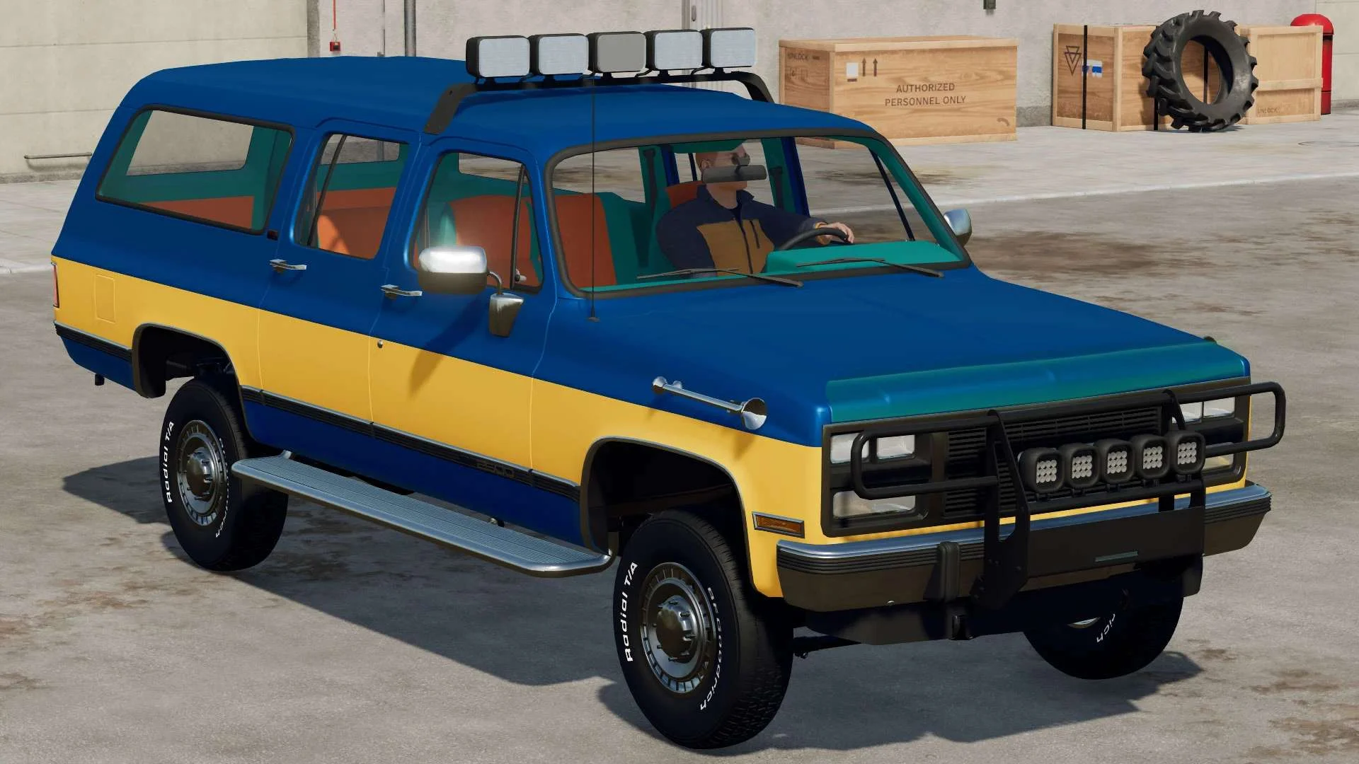 1989 GMC Suburban v1.0 FS22 FS22 Mod Free Download