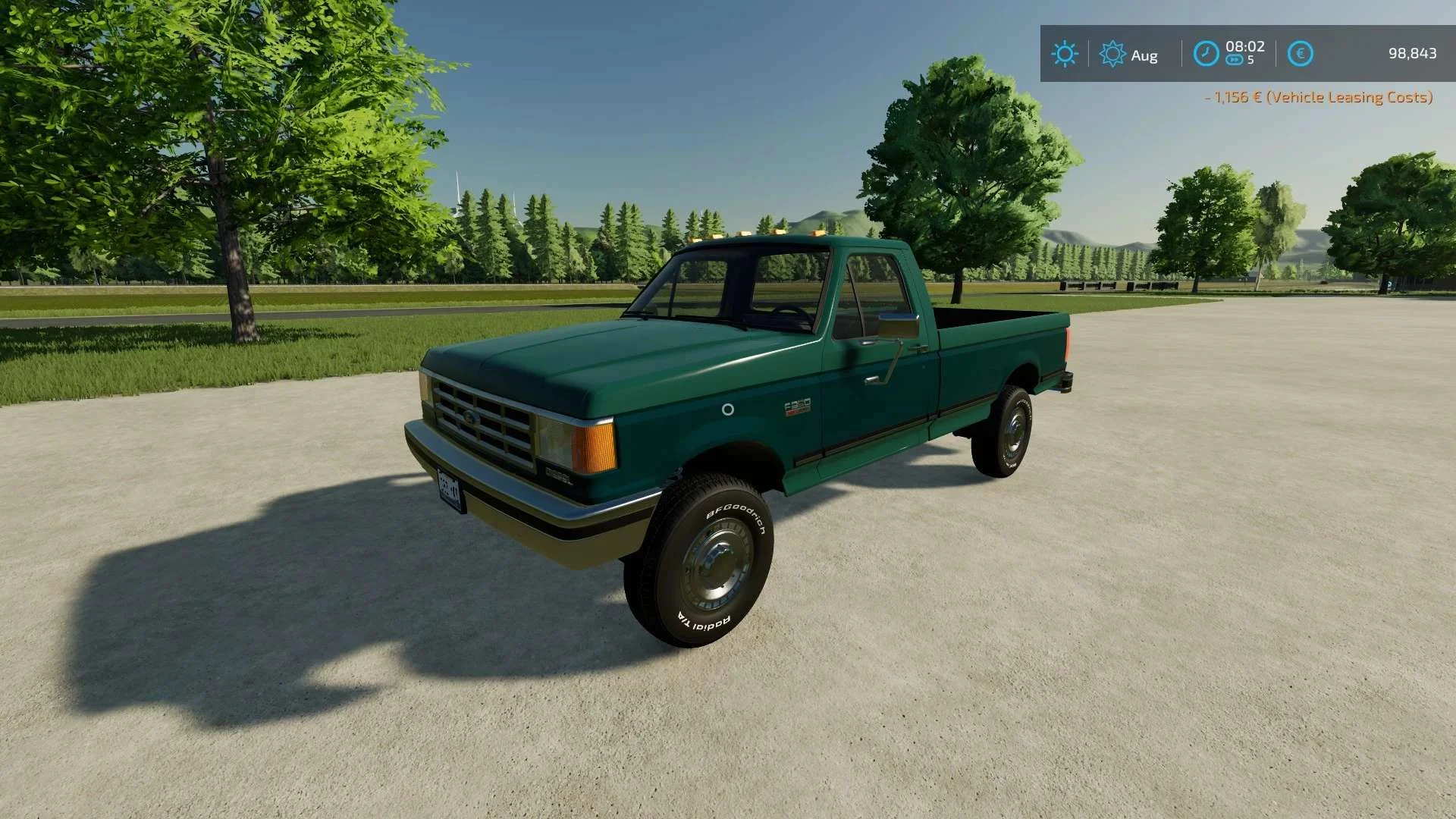 1990 Ford F350 v1.0 FS22 FS22 Mod Free Download