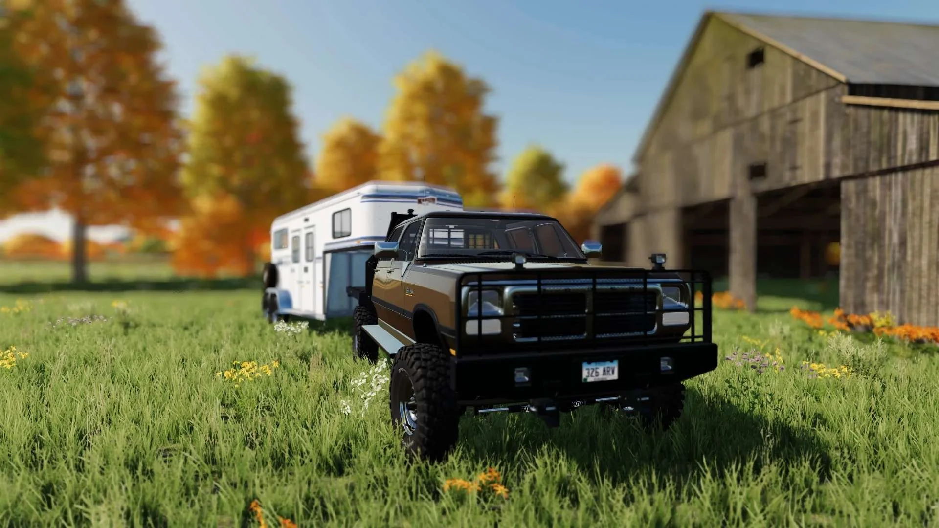 1991 Ram W250 v2.0 FS22 FS22 Mod Free Download