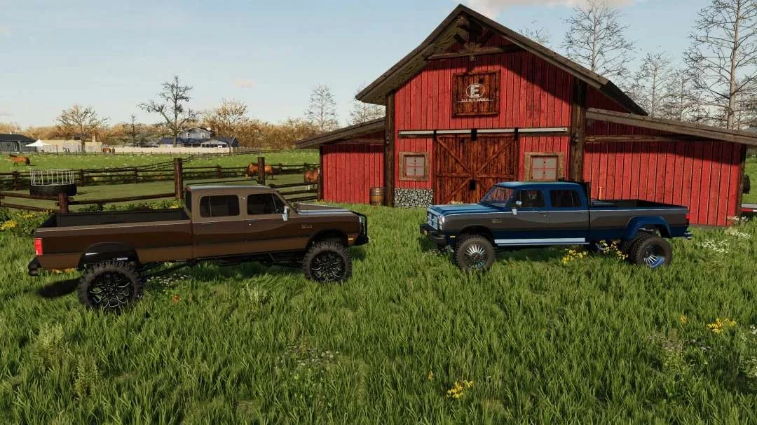 1991 Ram W350 v1.0 FS22 FS22 Mod Free Download