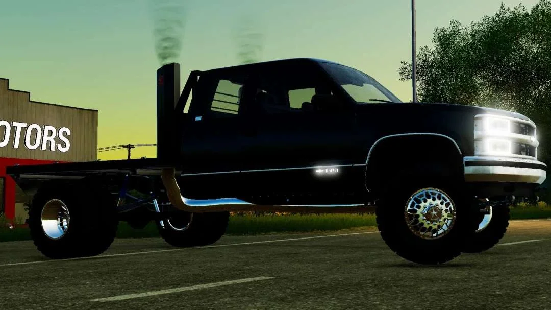 1995 Chevy K1500 Flatbed v2.1 FS22 FS22 Mod Free Download