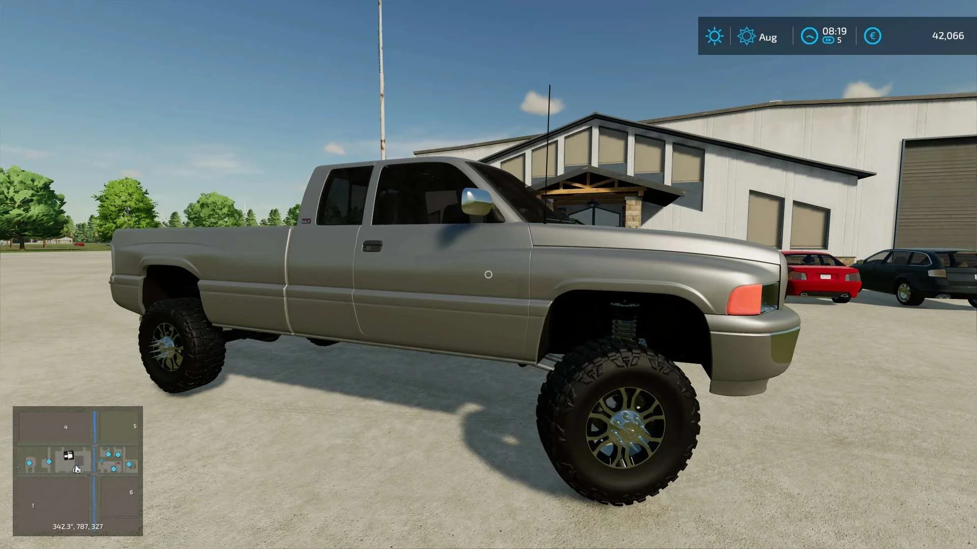 1999 Dodge 2500 v1.0 FS22 FS22 Mod Free Download