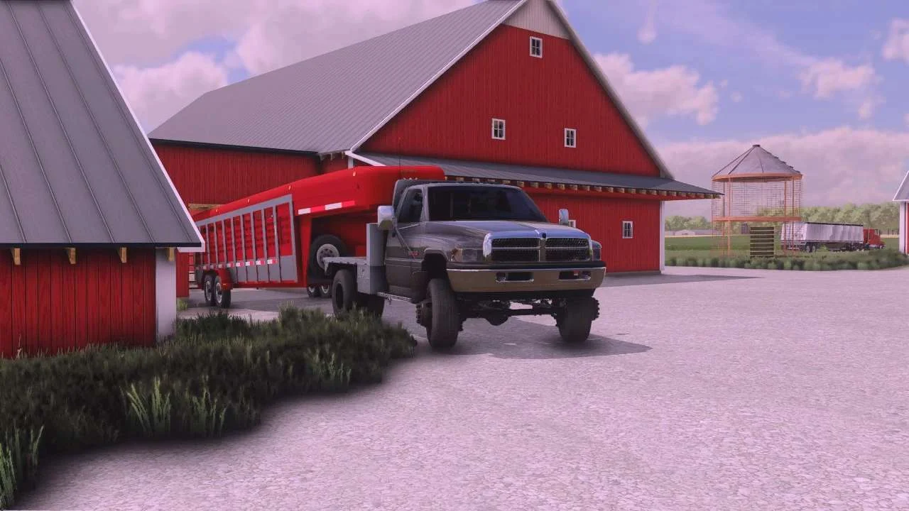 2001 Dodge ram 3500 flatbed v1.0 FS22 FS22 Mod Free Download