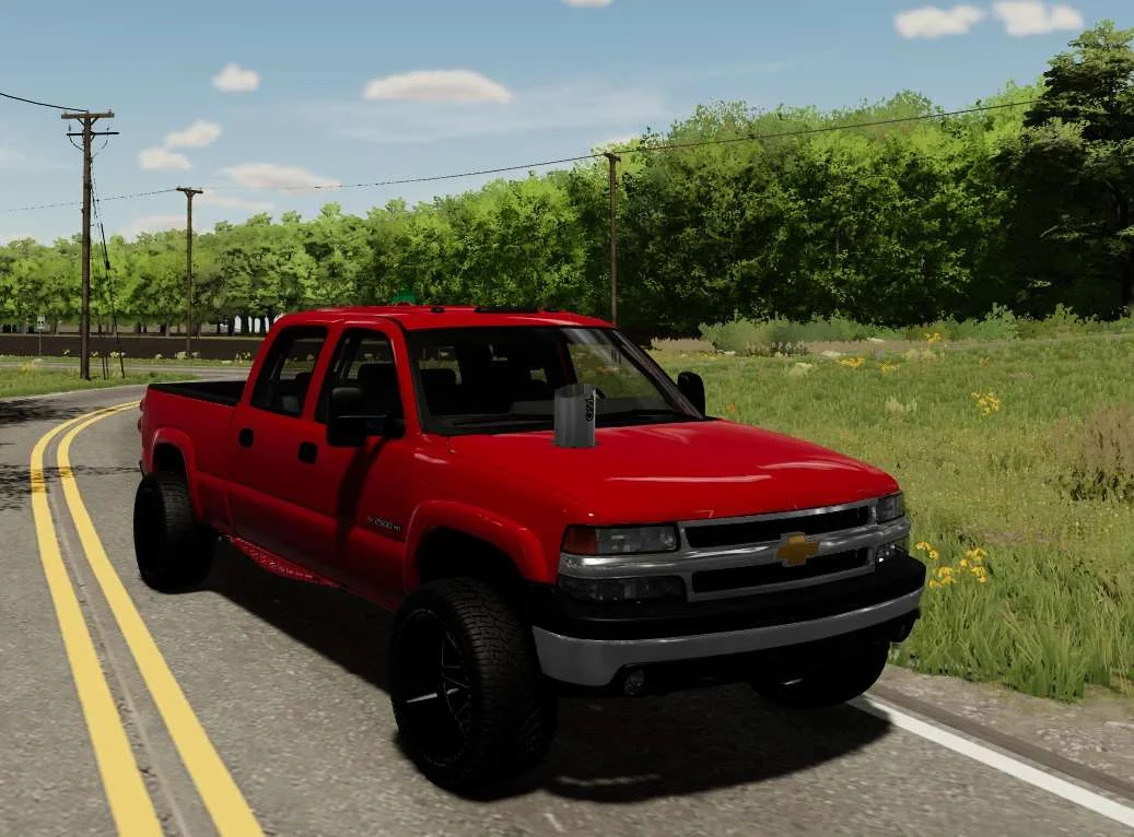 2002 Chevrolet Silverado 2500 HD v1.0 FS22 FS22 Mod Free Download