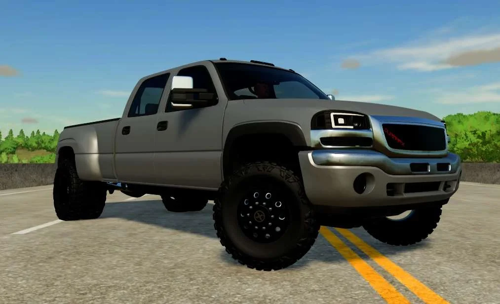 2006 GMC 3500 Dually Converted v1.0 FS22 FS22 Mod Free Download