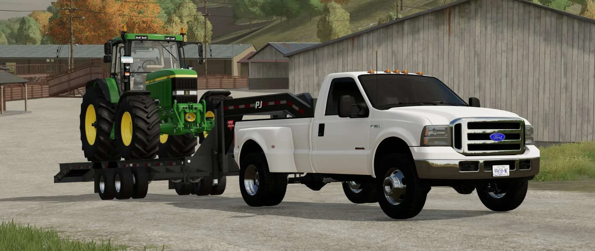 2007 Ford F350 Single Cab Long Bed v1.0 FS22 FS22 Mod Free Download
