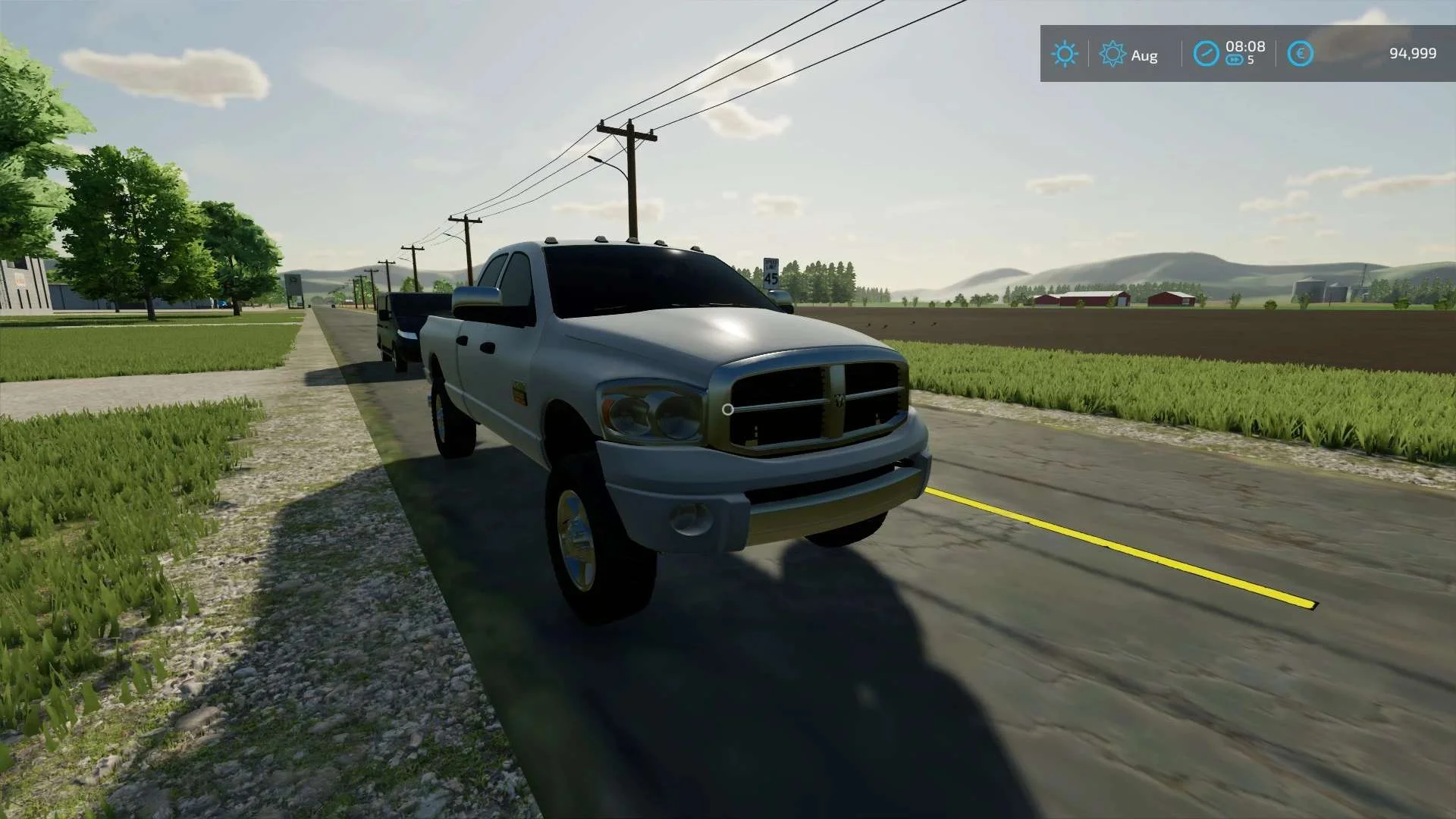 2008 Ram 2500 Long Bed v1.0 FS22 FS22 Mod Free Download