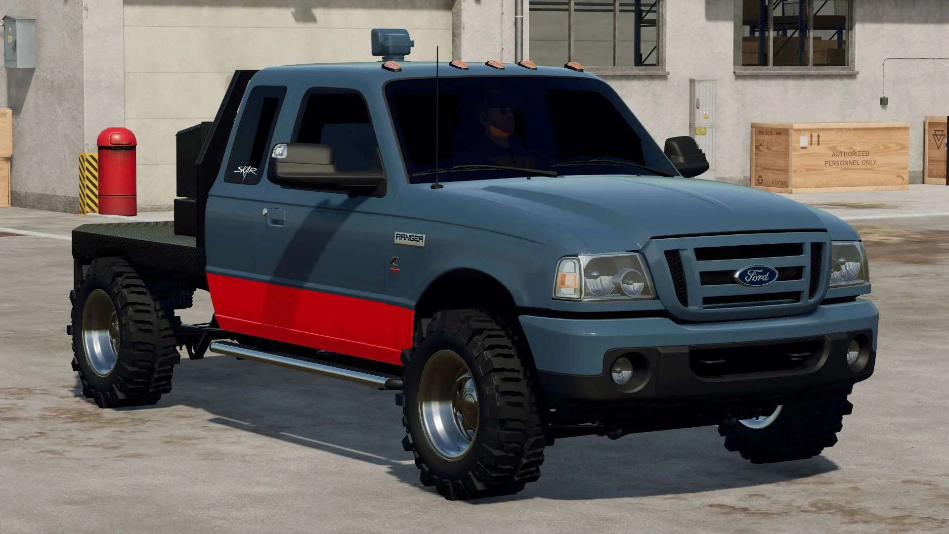 2009 Ford Ranger Flatbed v1.0 FS22 FS22 Mod Free Download