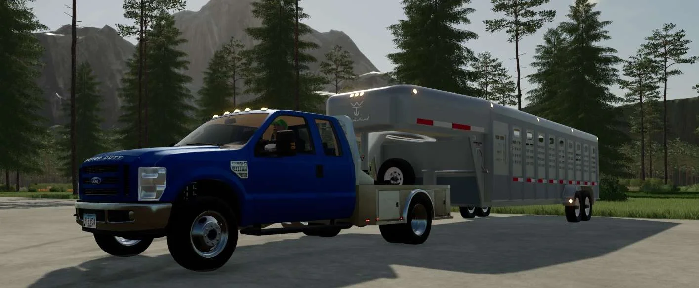 2011 Ford F350 v1.0 FS22 FS22 Mod Free Download