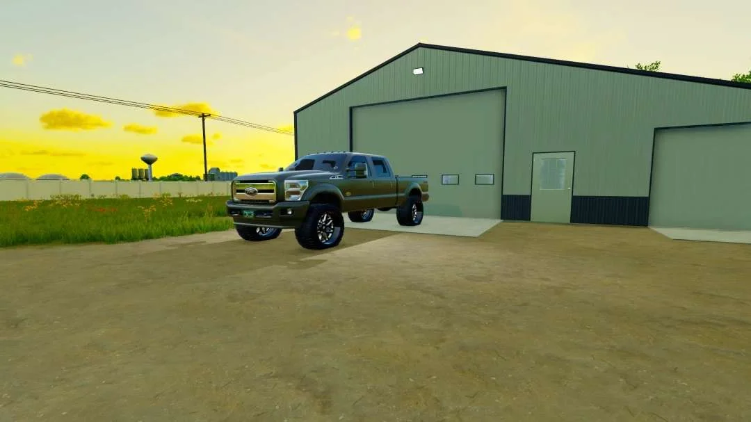 2012 Ford F350 v1.2 FS22 FS22 Mod Free Download