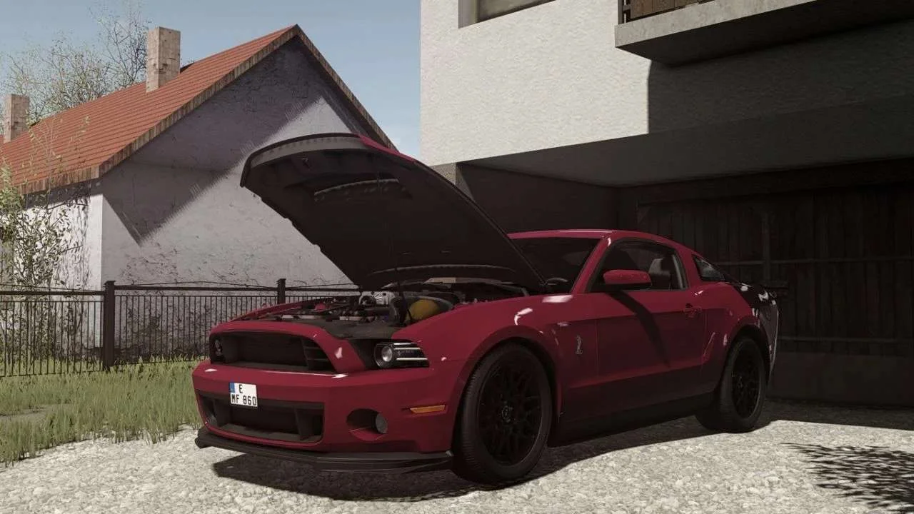 2013-2014 Ford Mustang v1.2 FS22 FS22 Mod Free Download