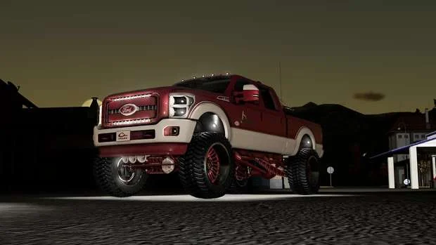 2013 Ford F350 King Ranch v1.0 FS22 FS22 Mod Free Download