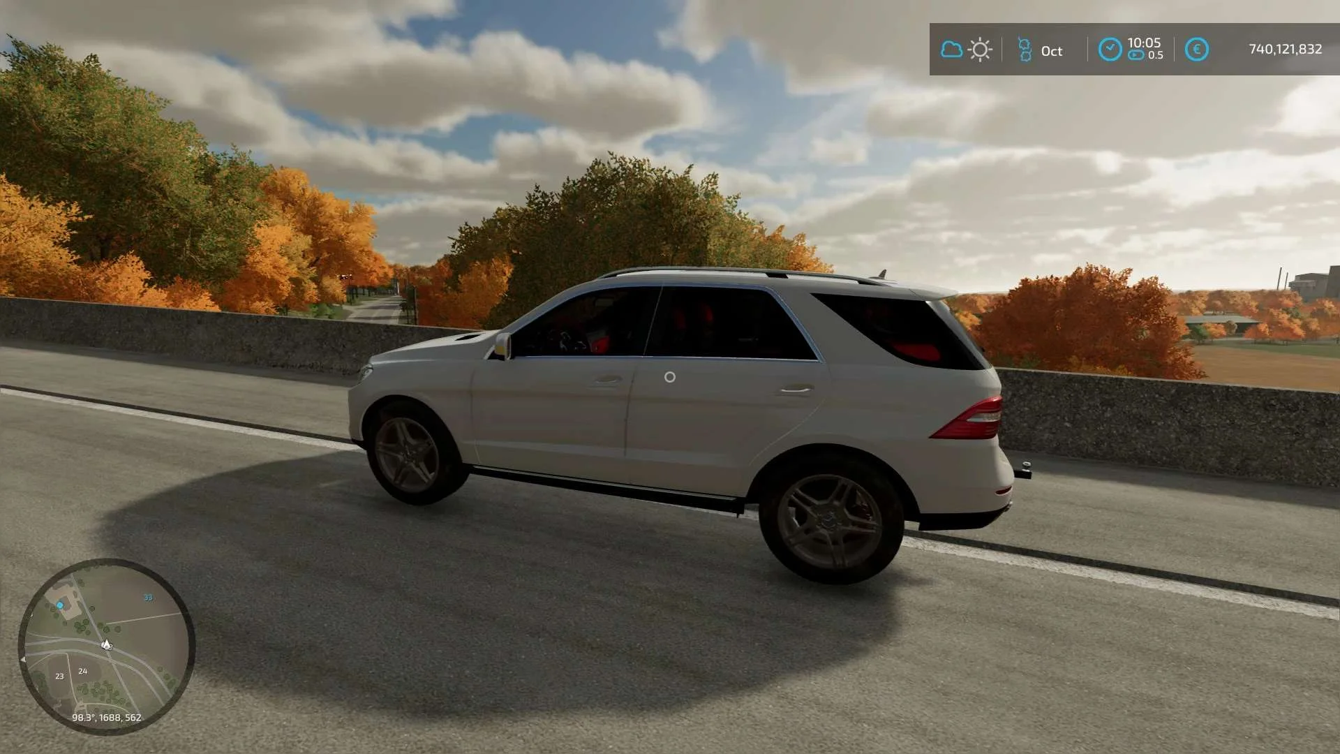 2013 MERCEDES ML 350 v1.0 FS22 FS22 Mod Free Download