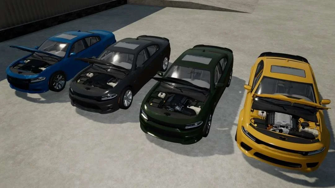 2015 Dodge Charger v1.0 FS22 FS22 Mod Free Download