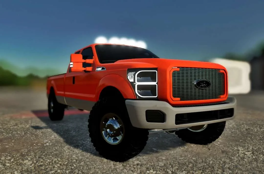 2015 Ford F250 v2.0 FS22 FS22 Mod Free Download