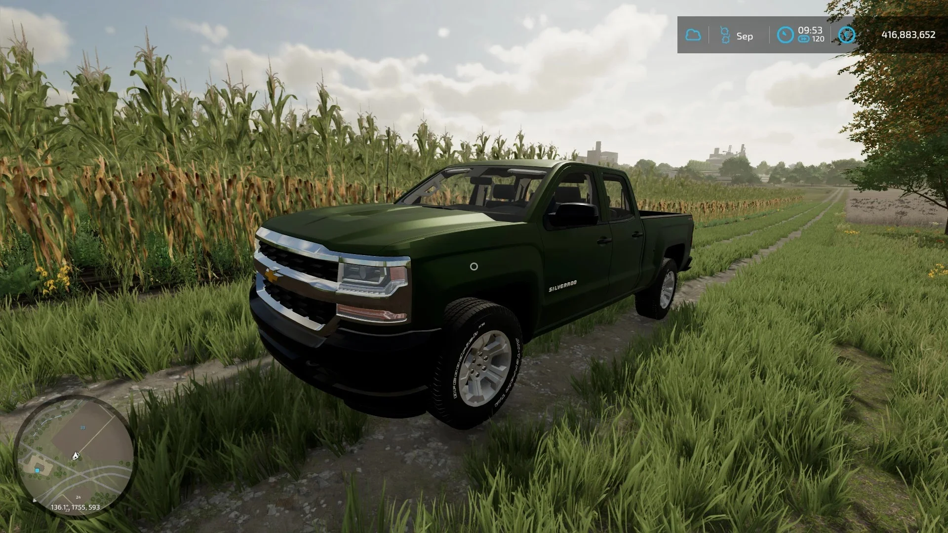 2016 Chevrolet Siverado 1500 v1.0 FS22 FS22 Mod Free Download