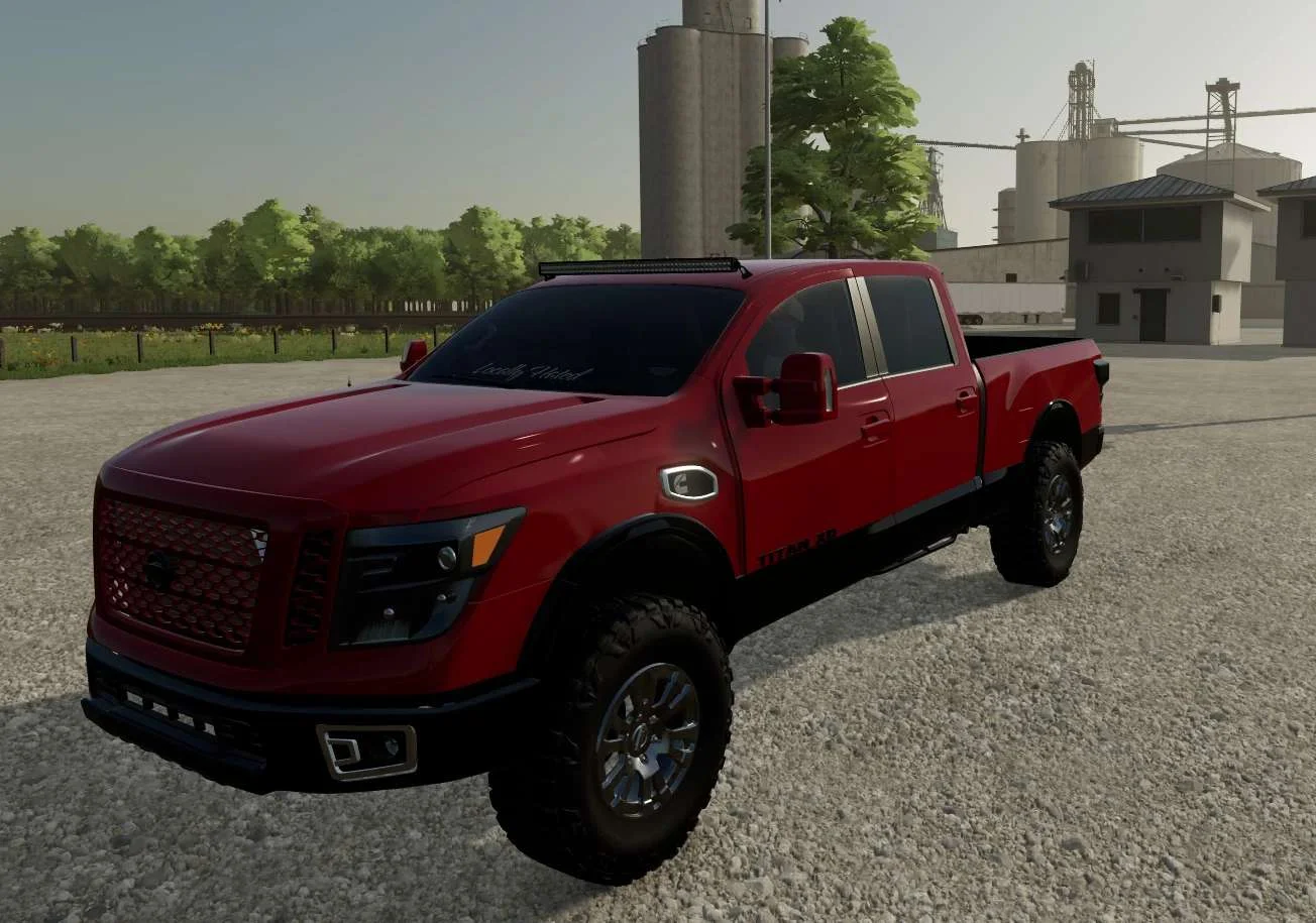 2016 Nissan Titan Platnium v1.0 FS22 FS22 Mod Free Download