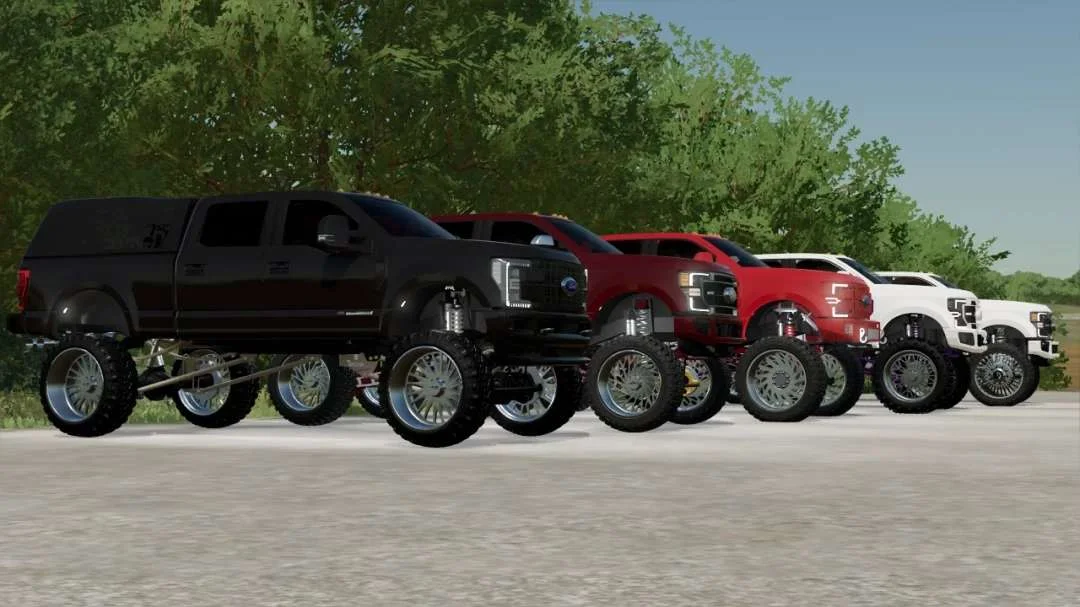 2017-2022 Ford Super Duty v1.0 FS22 FS22 Mod Free Download