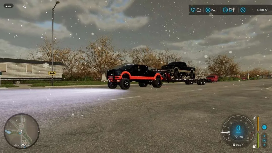 2017 F350 on Dynamic v1.0 FS22 FS22 Mod Free Download