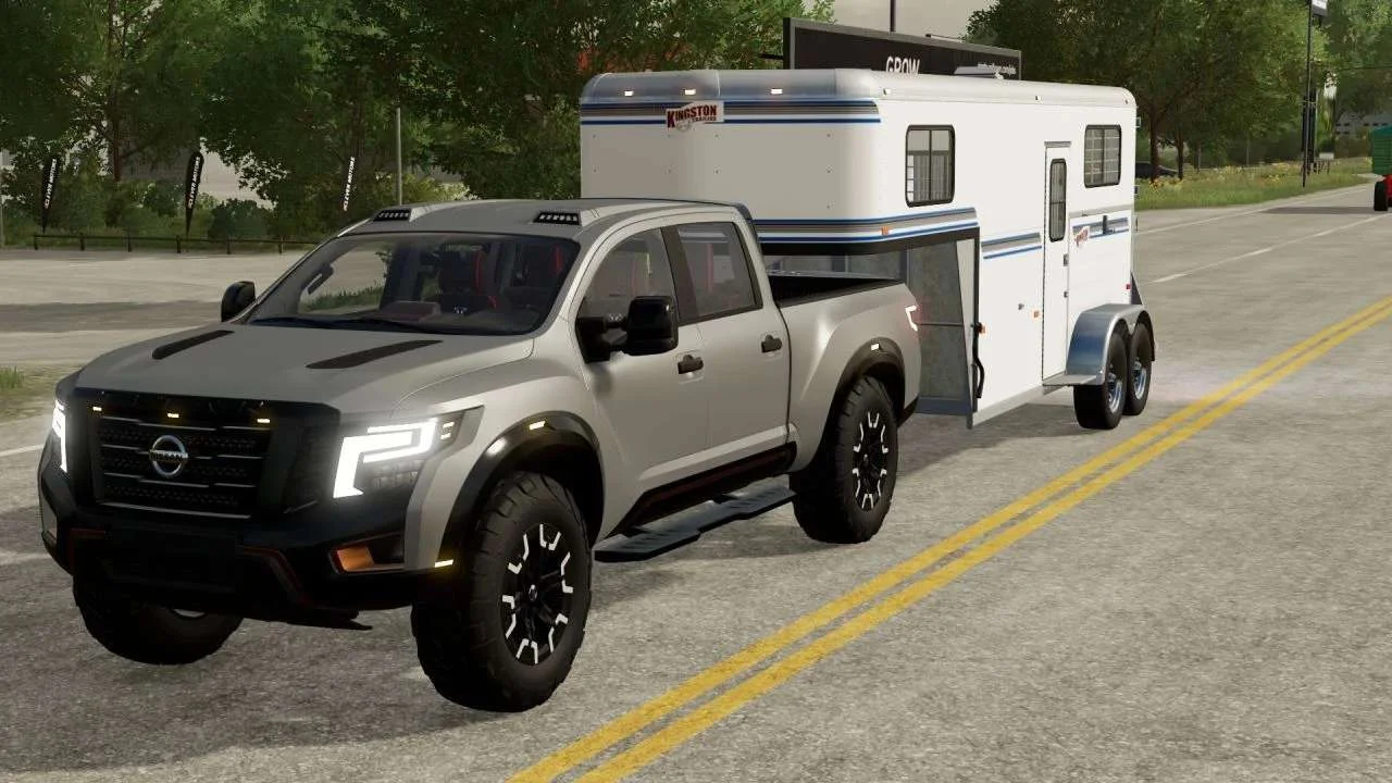 2017 Nissan Titan Warrior v1.0.0.1 FS22 FS22 Mod Free Download